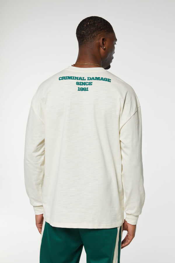 Criminal Damage LIFE'S A TRIP T-SHIRT OFF-WHITE