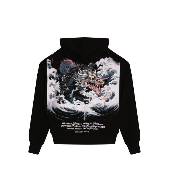 criminal damage MYTHOLOGY HOODIE BLACK