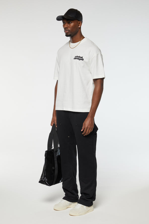 Criminal Damage POLAROID T-SHIRT OFF-WHITE