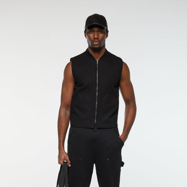 Criminal Damage WORKWEAR VEST BLACK