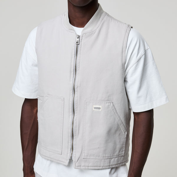 Criminal Damage WORKWEAR VEST GREY