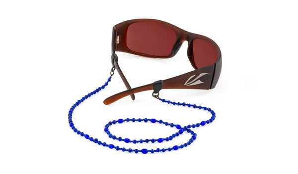 Croakies Czech Glass Cords Black