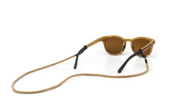 Croakies Sewn Leather Cords Black