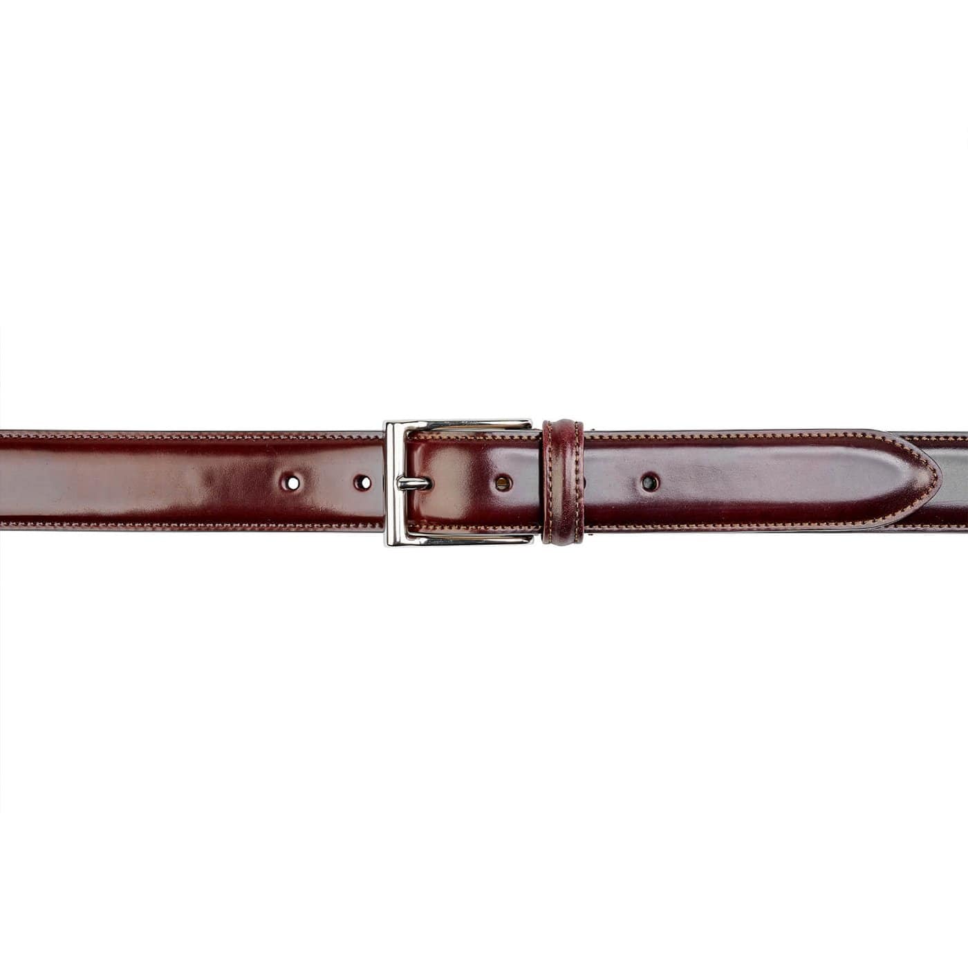 Crockett & Jones Belt - Cordovan Burgundy Shell Cordovan