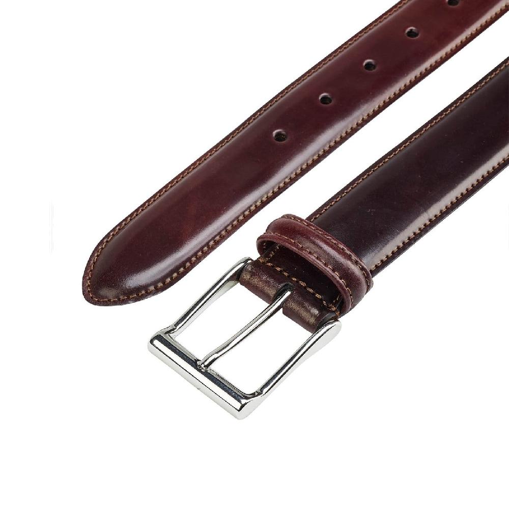 crockett & jones Belt - Cordovan Burgundy Shell Cordovan