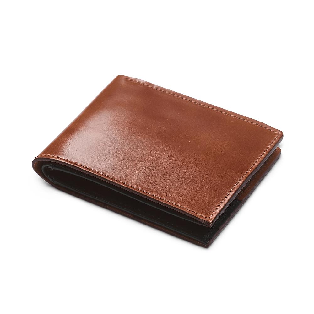 Crockett & Jones Billfold Wallet Cordovan Whisky Shell Cordovan