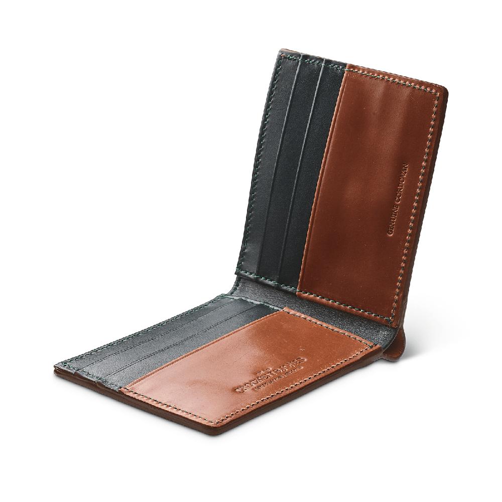 Crockett & Jones Billfold Wallet Cordovan Whisky Shell Cordovan