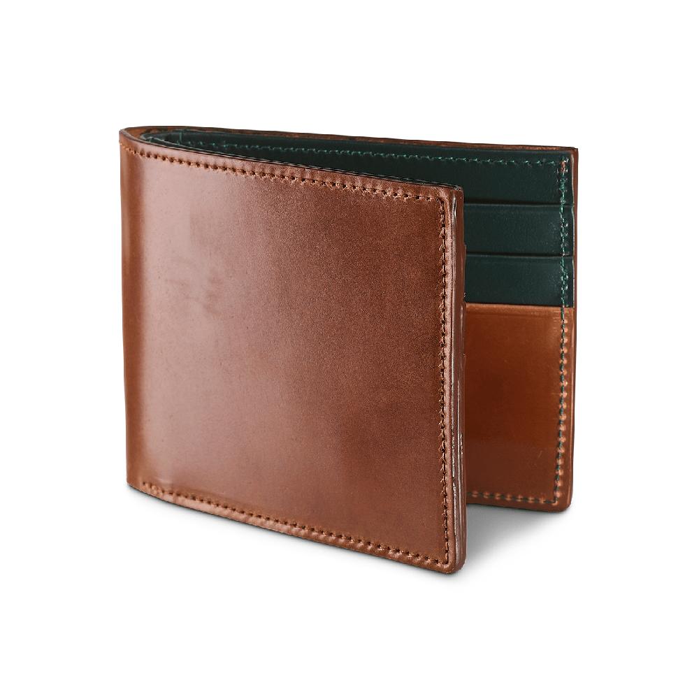 crockett & jones Billfold Wallet Cordovan Whisky Shell Cordovan