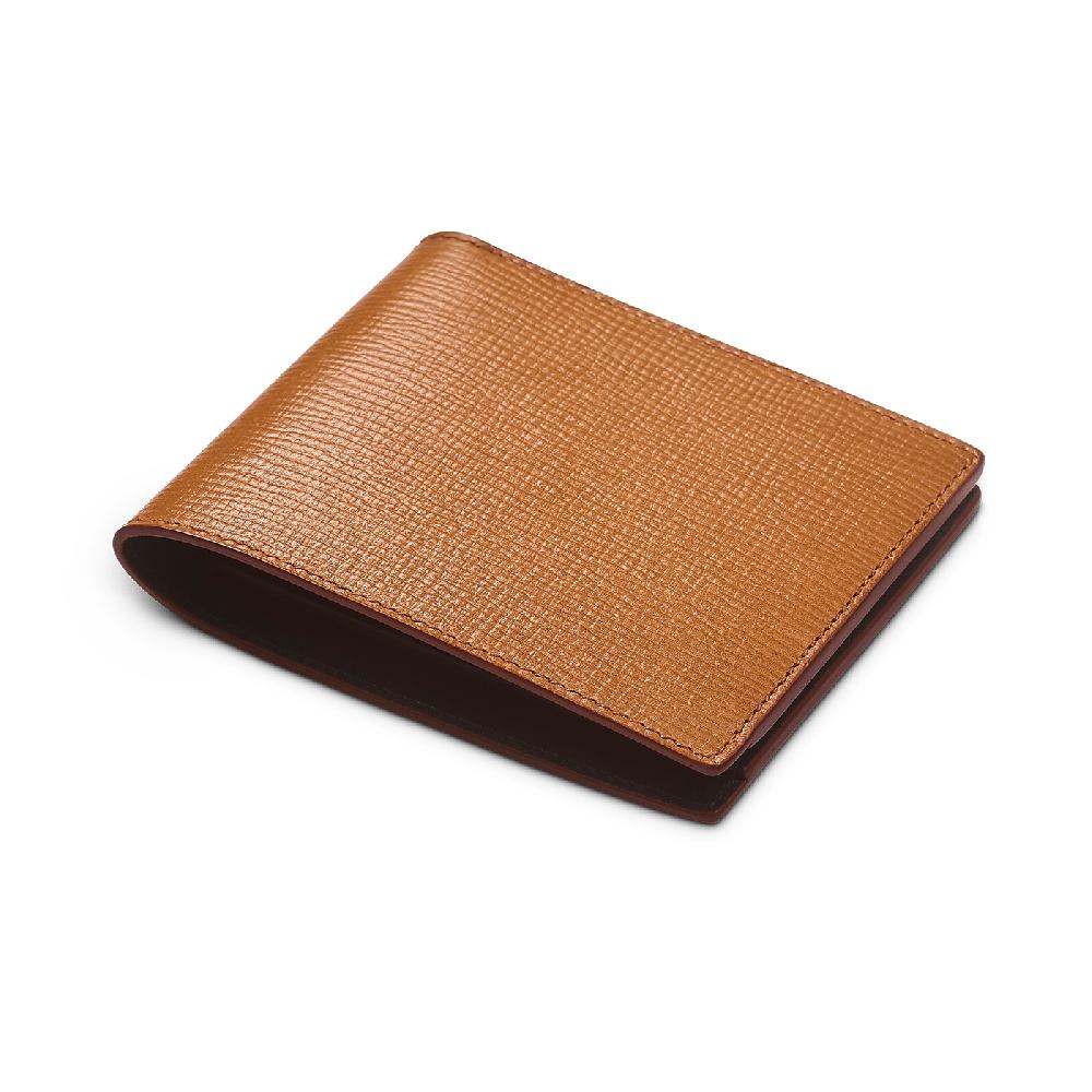 Crockett & Jones Billfold Wallet Willow Grain Tan Willow Grain