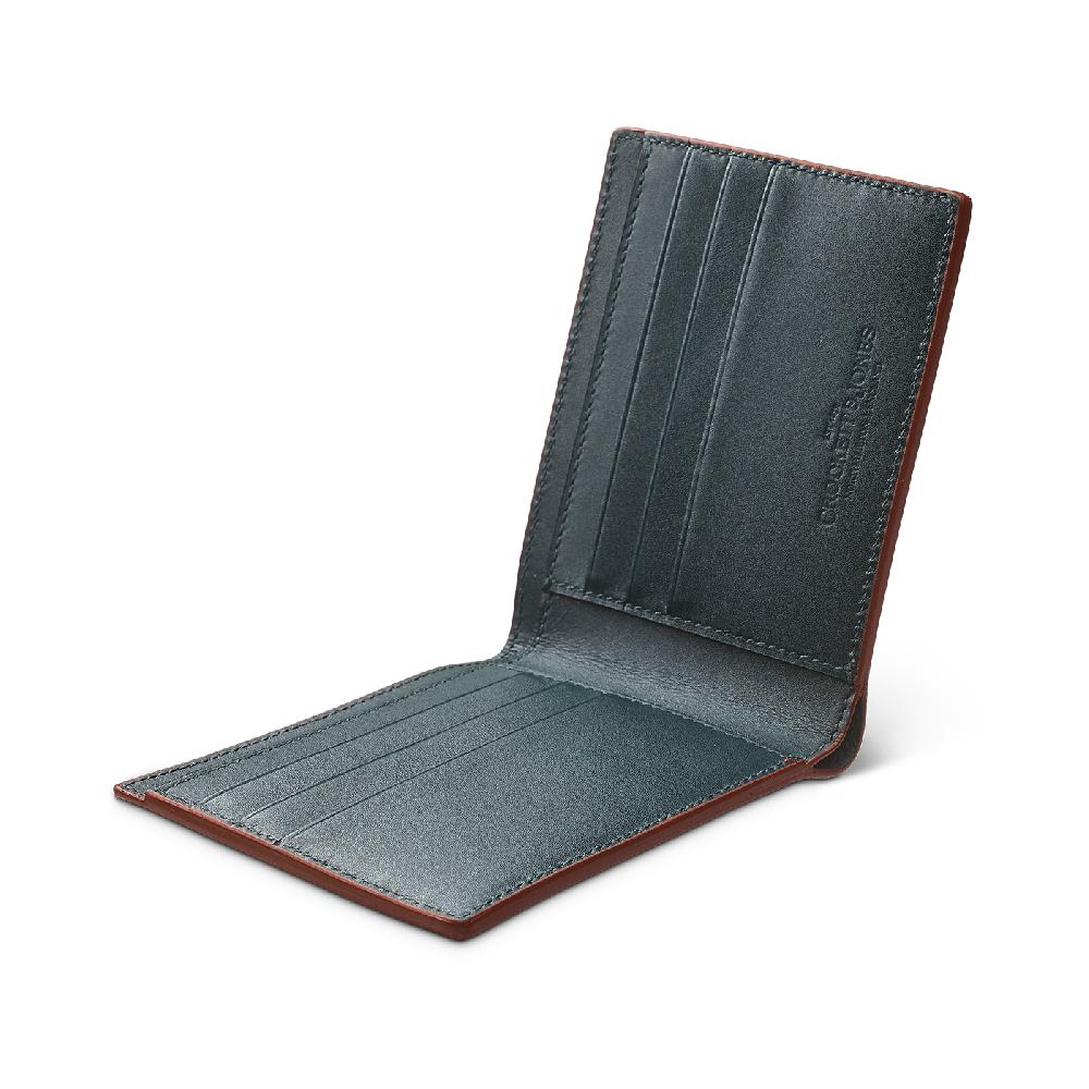 Crockett & Jones Billfold Wallet Willow Grain Tan Willow Grain