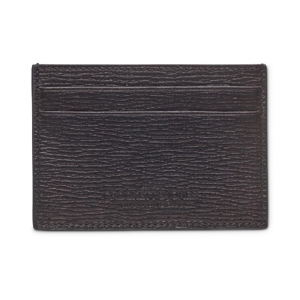 Crockett & Jones Card Holder Willow Grain Black Willow Grain