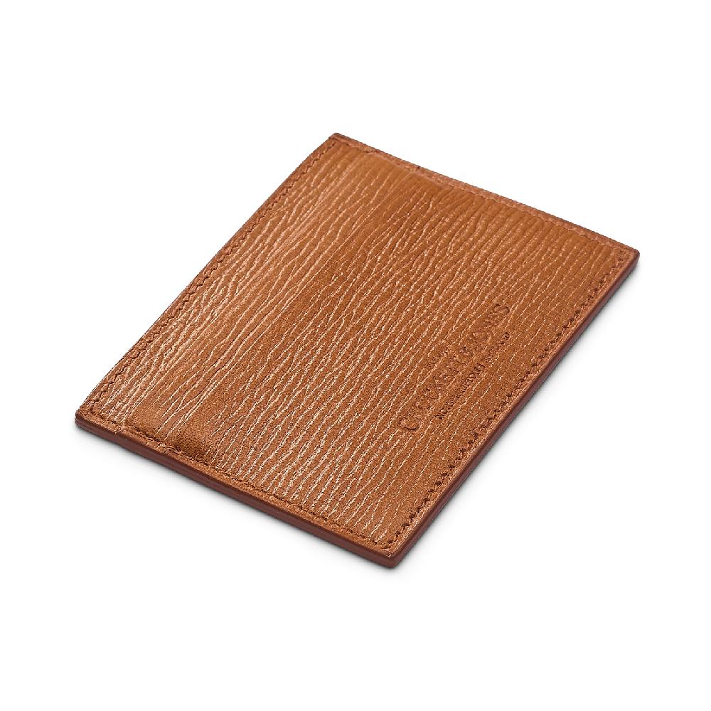 Crockett & Jones Card Holder Willow Grain Tan Willow Grain