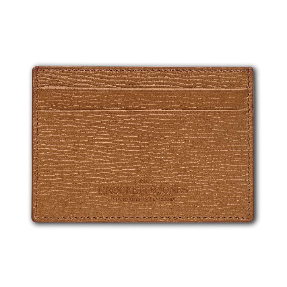 Crockett & Jones Card Holder Willow Grain Tan Willow Grain