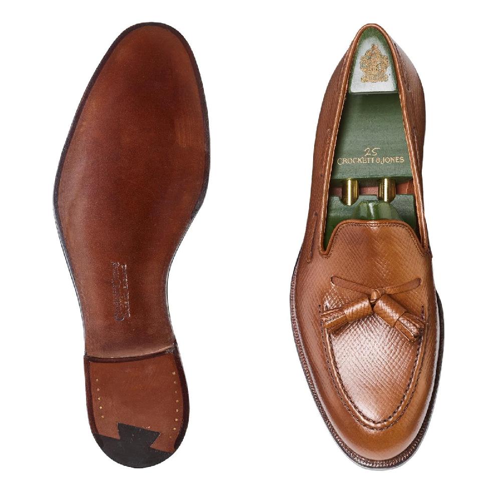 Crockett & Jones Cavendish 3 Whisky Hatch Grain Cordovan