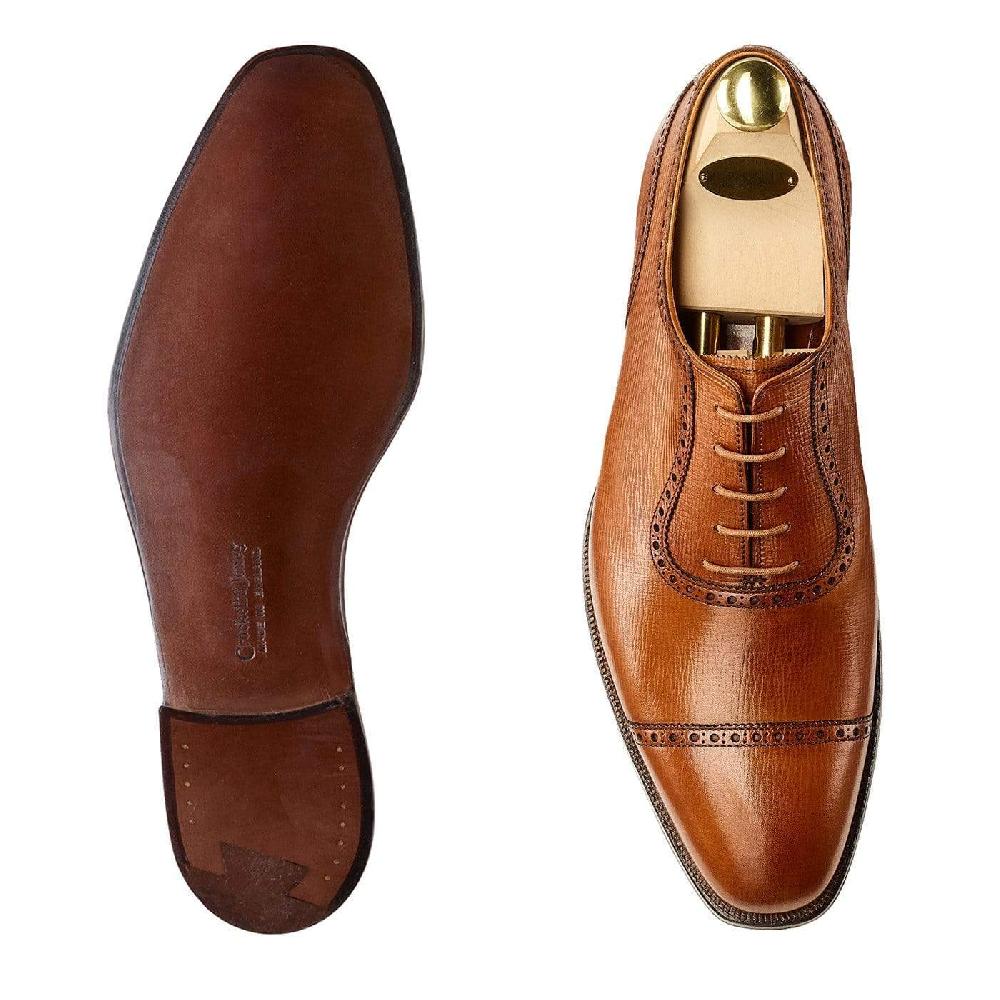 Crockett & Jones Abany 4 Tan Willow Grain
