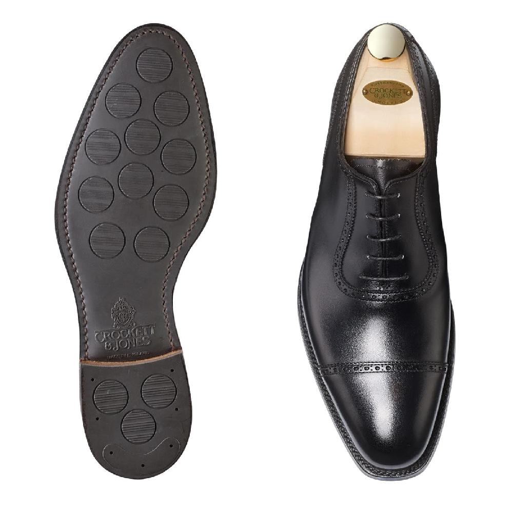 Crockett & Jones Albany 4 Black Calf