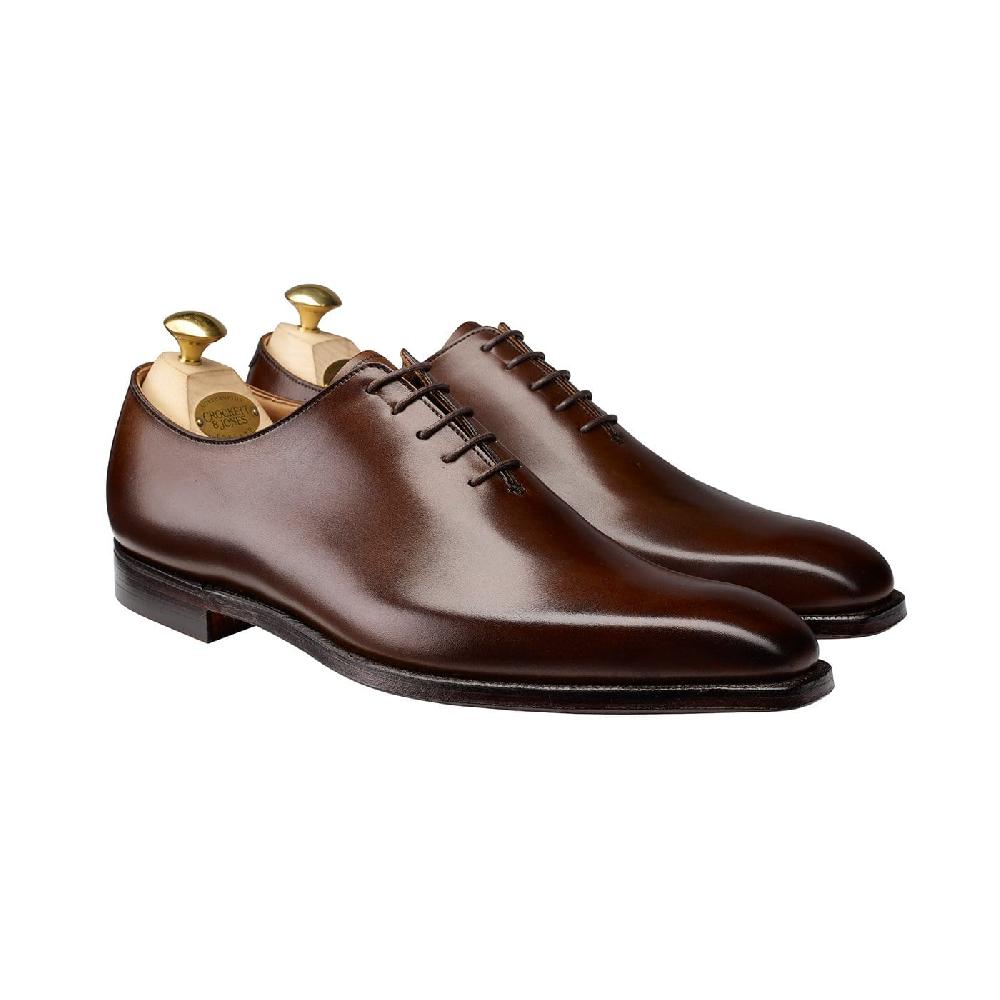 crockett & jones Alex Dark Brown Burnished Calf