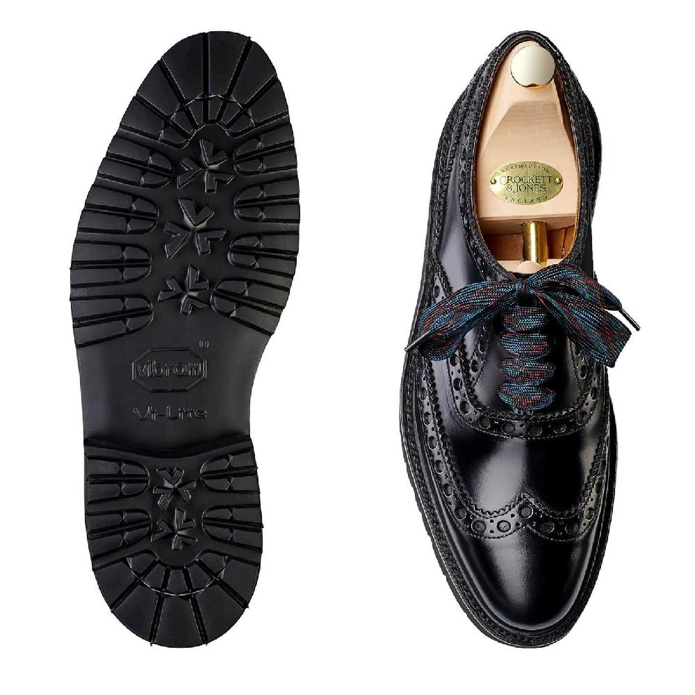 Crockett & Jones Amy Black Cavalry Calf