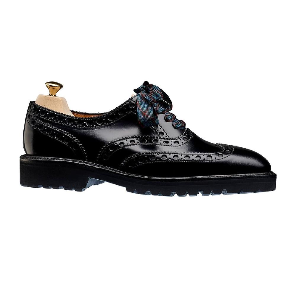 Crockett & Jones Amy Black Cavalry Calf