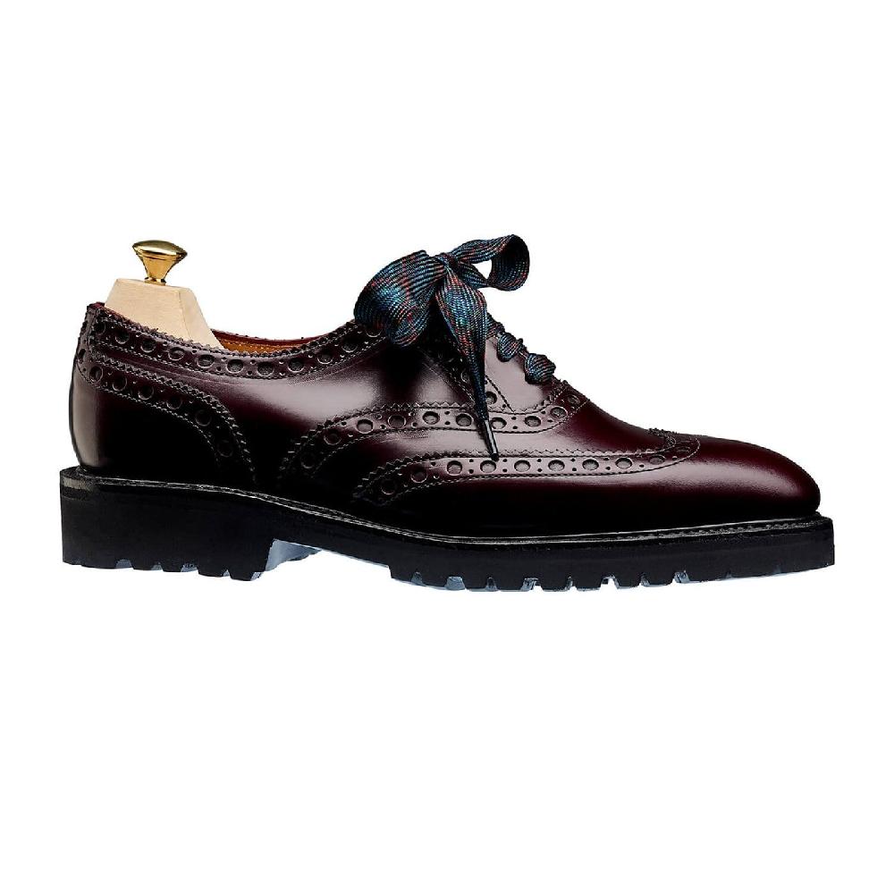 Crockett & Jones Amy Burgundy Cavalry Calf