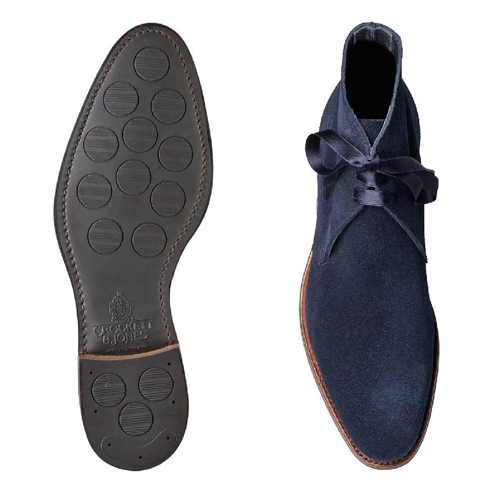 Crockett & Jones Angel Ocean Suede
