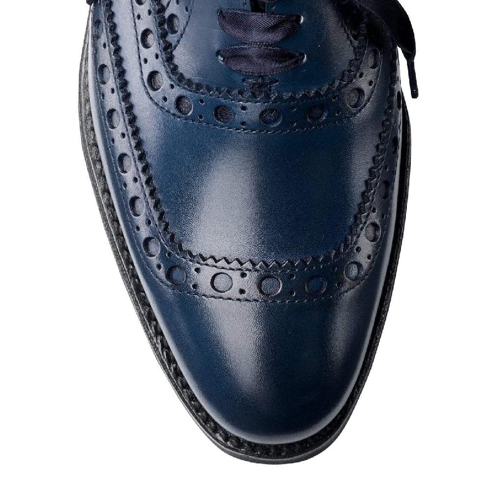 Crockett & Jones Anna Blue Burnished Calf