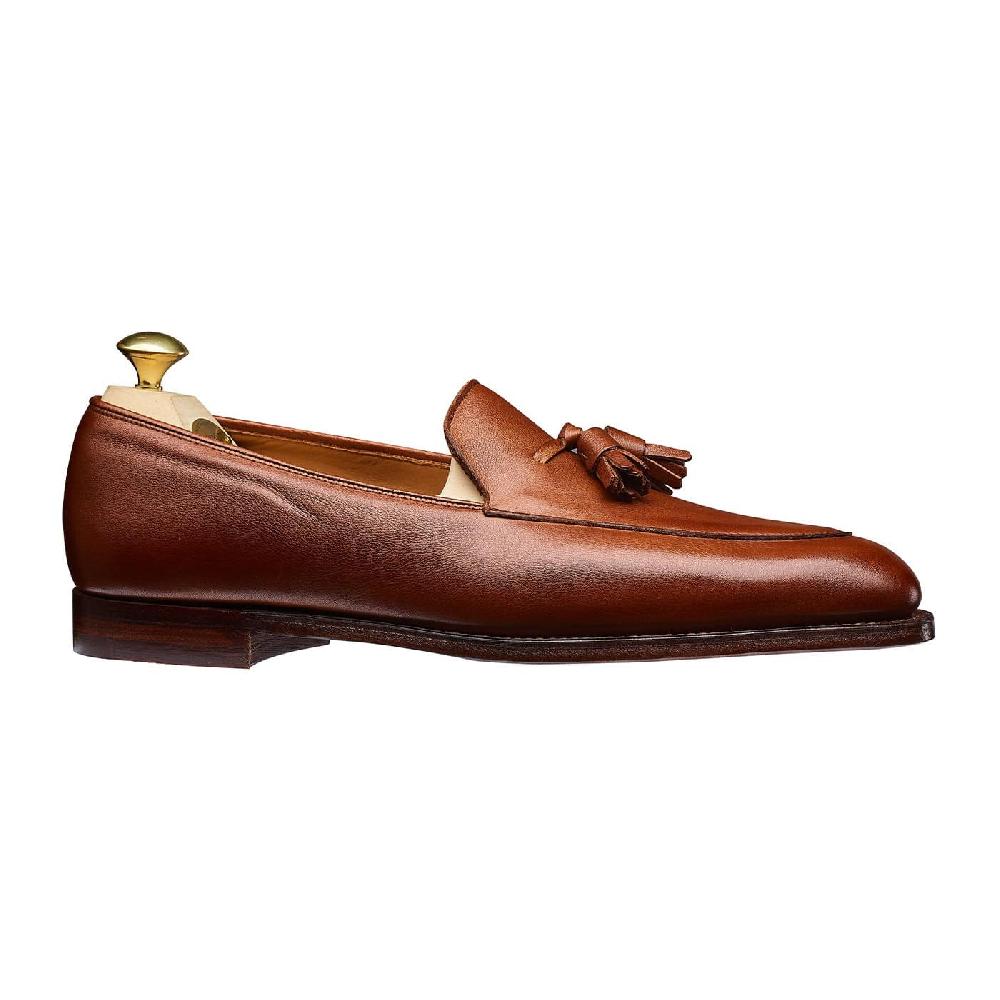 Crockett & Jones Antibes Chestnut Milled Calf