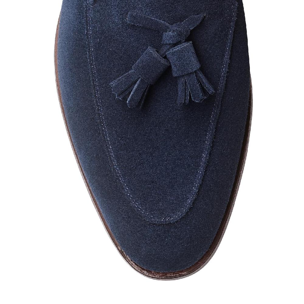 Crockett & Jones Antibes Ocean Calf Suede