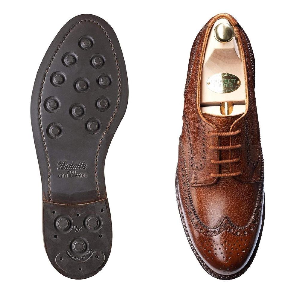 Crockett & Jones Ashford Tan Scotch Grain