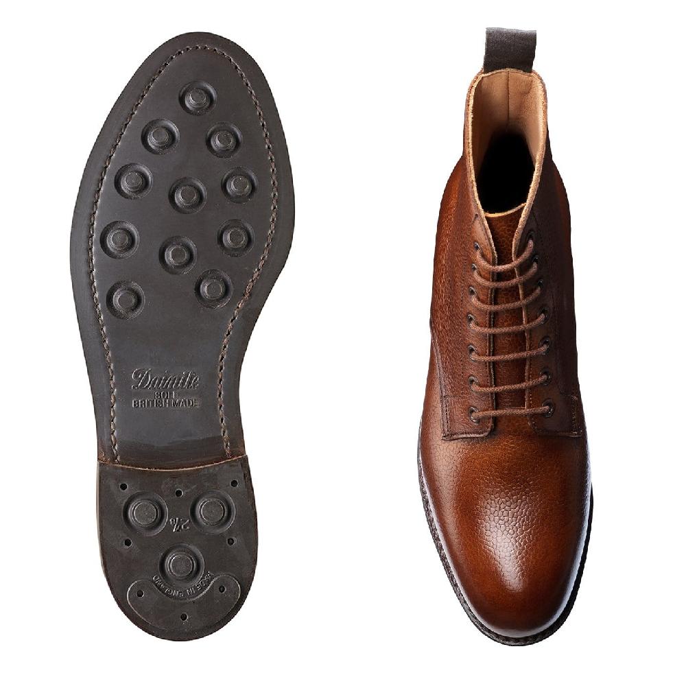 Crockett & Jones Barnwell 2 Tan Scotch Grain