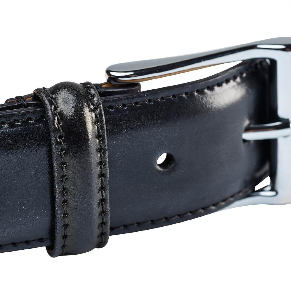 Crockett & Jones Belt - Cordovan Black Shell Cordovan