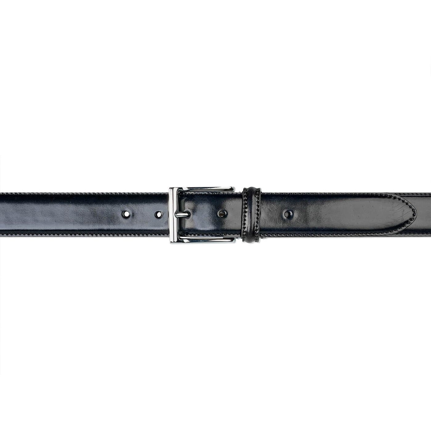 Crockett & Jones Belt - Cordovan Black Shell Cordovan