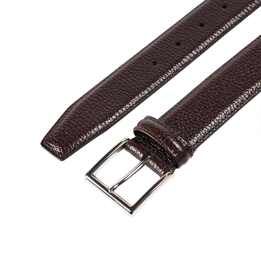 crockett & jones Belt - Grain Dark Brown Country Calf