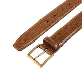 Crockett & Jones Belt - Grain Tan Scotch Grain