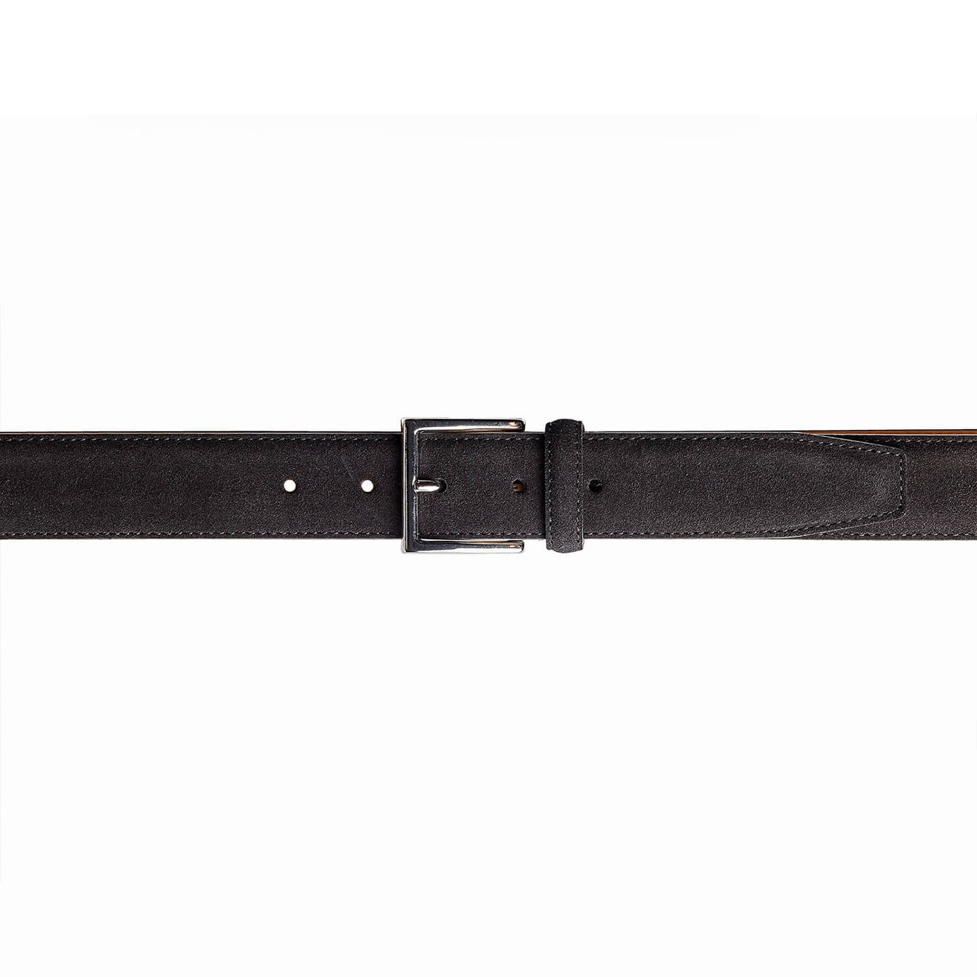 Crockett & Jones Belt - Suede Black Suede