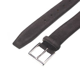 Crockett & Jones Belt - Suede Black Suede