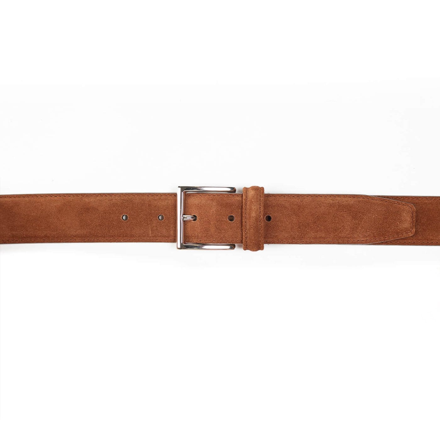 Crockett & Jones Belt - Suede Polo Brown Suede