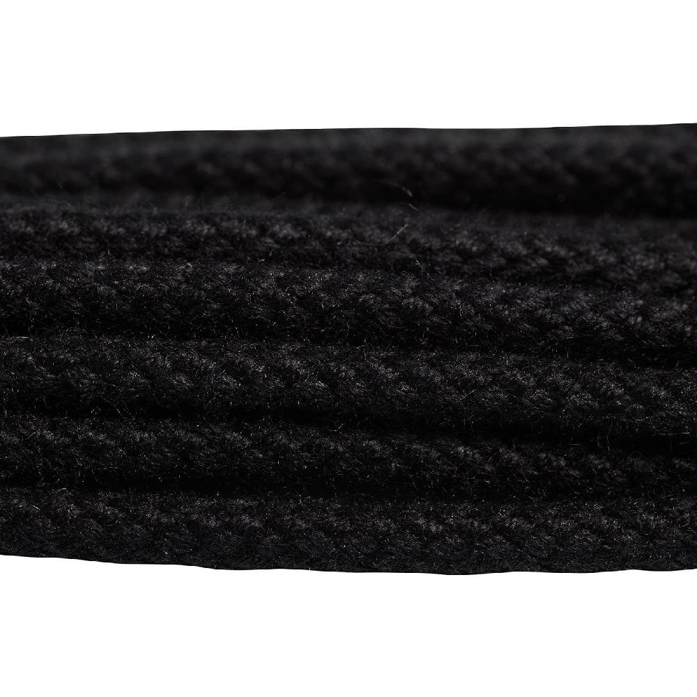 Crockett & Jones Black Braided Laces - 70cm