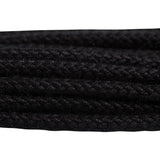 Crockett & Jones Black Braided Laces - 70cm