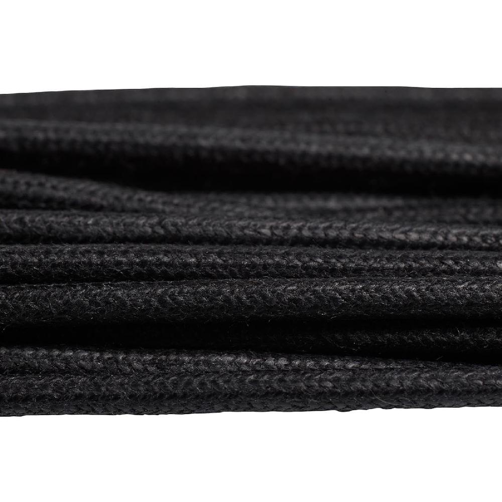 Crockett & Jones Black Wax Laces - 60cm