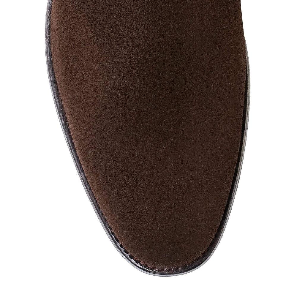Crockett & Jones Bonnie Dark Brown Calf Suede