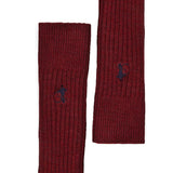 Crockett & Jones Boot Socks Dark Red