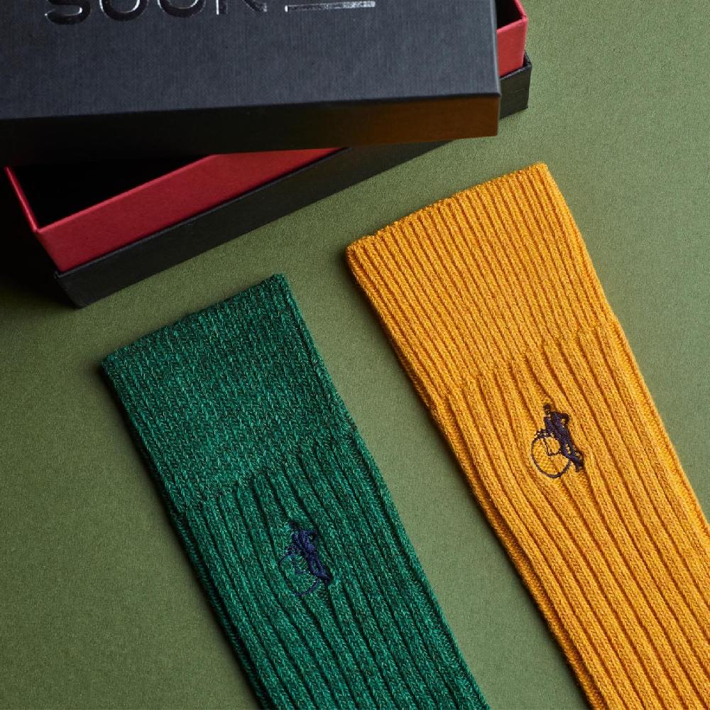Crockett & Jones Boot Socks Mixed