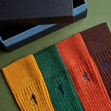 Crockett & Jones Boot Socks Mixed