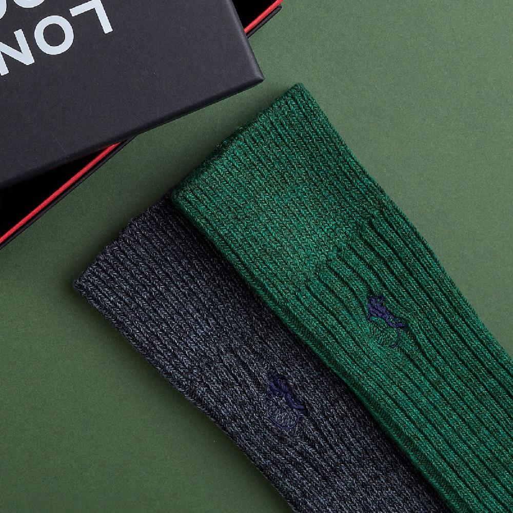 Crockett & Jones Boot Socks Mixed