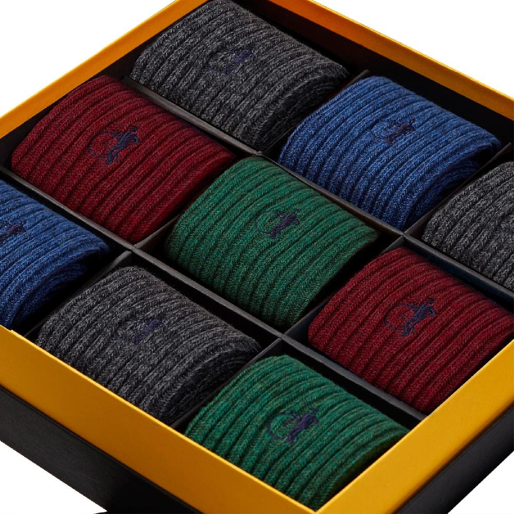 Crockett & Jones Boot Socks Mixed