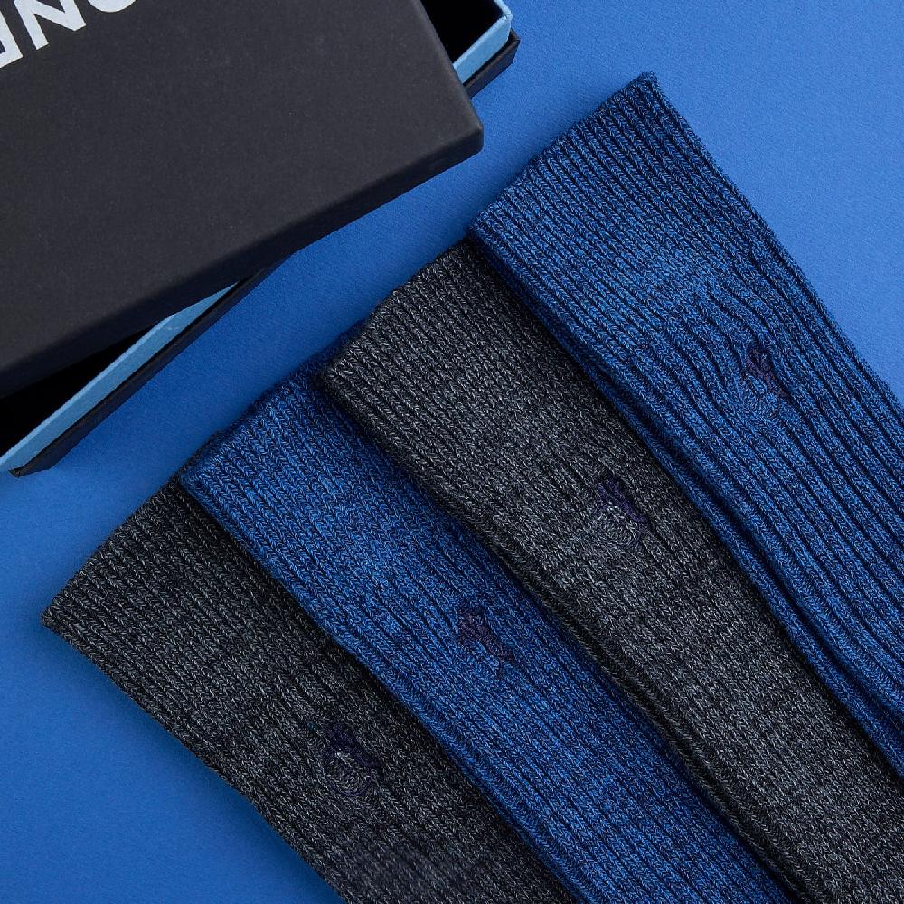 Crockett & Jones Boot Socks Mixed