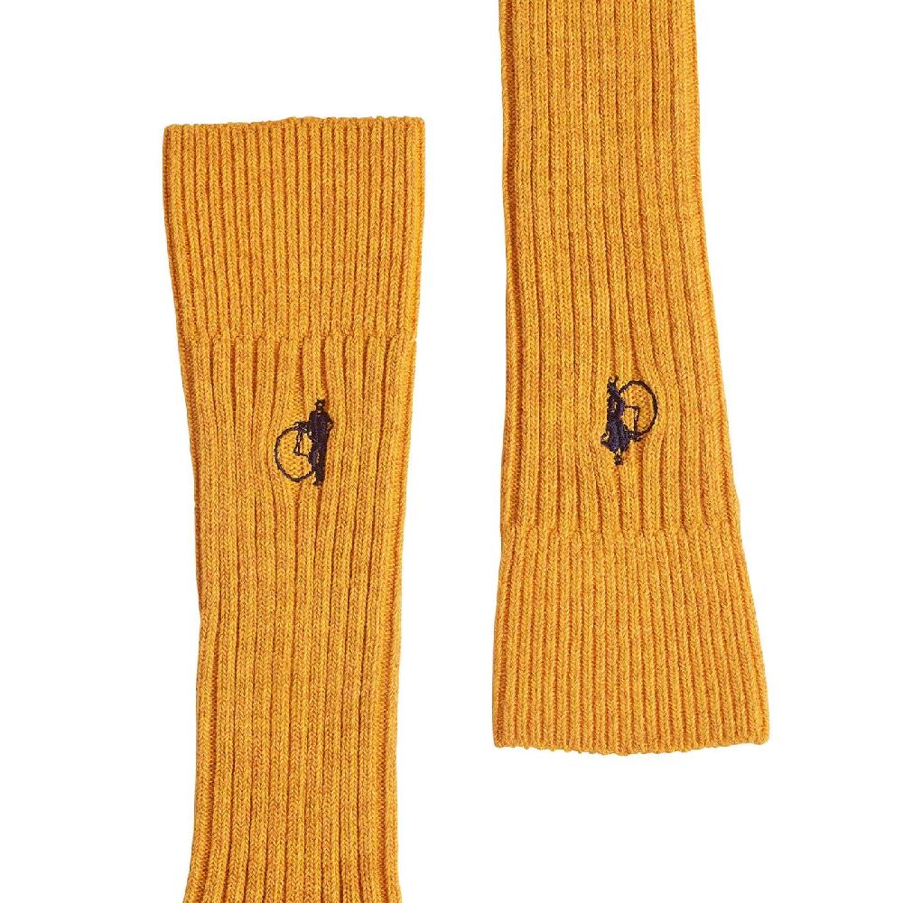 crockett & jones Boot Socks Saffron