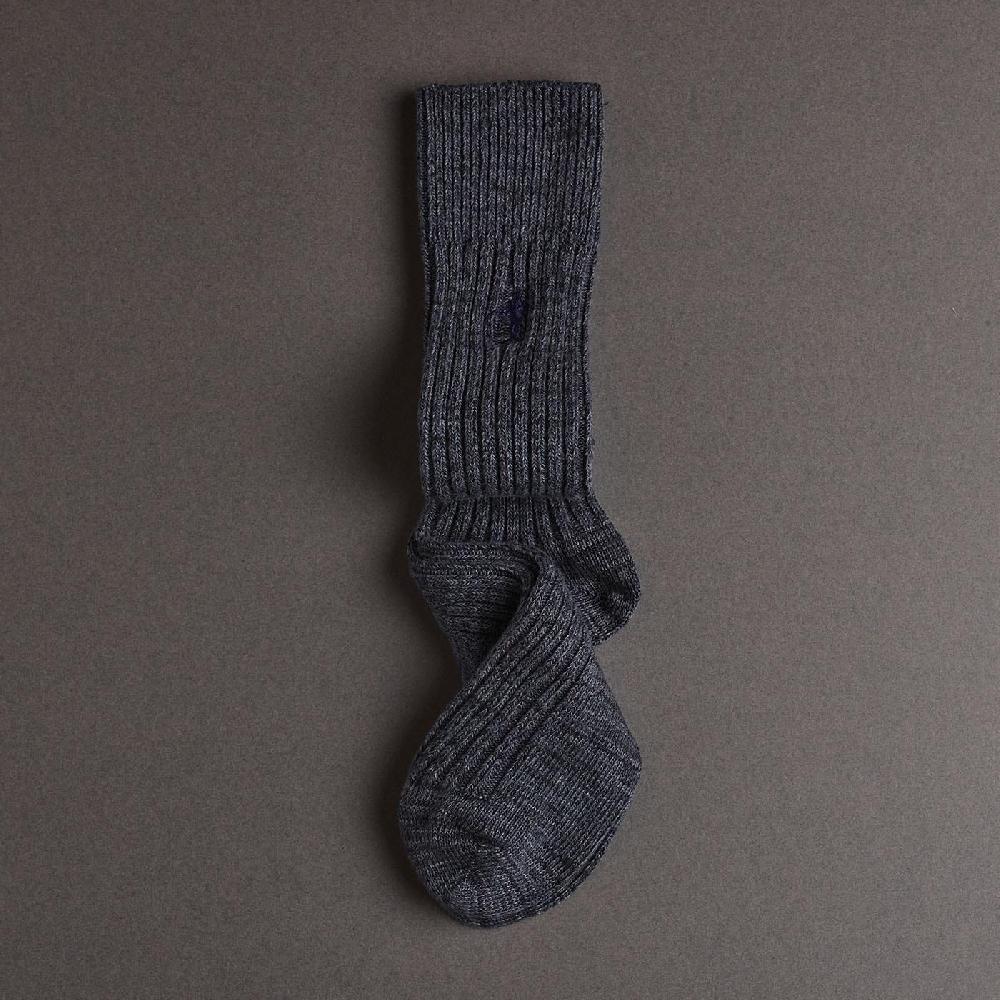 Crockett & Jones Boot Socks Slate Grey