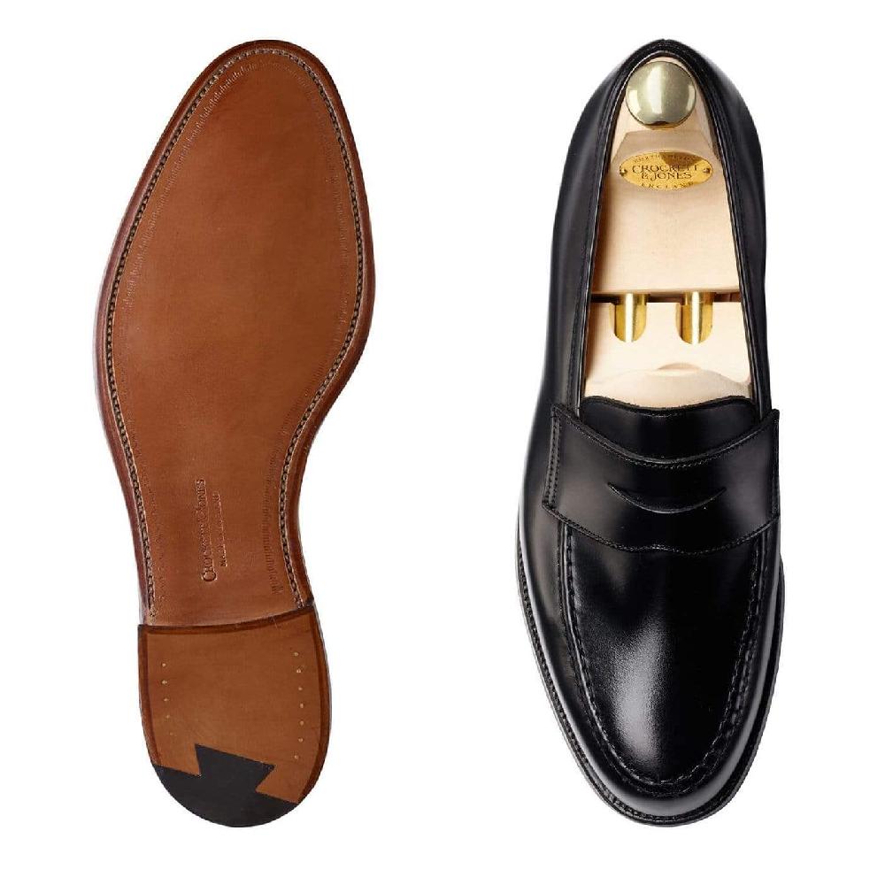Crockett & Jones Boston Black Cavalry Calf